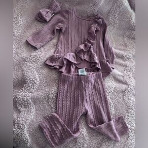 Just lizzy baby matching set